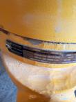 Cameron Wheatley Model 510/511 nameplate on a yellow check valve, NPS 4, Class 900