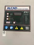 ALCAD AT10.1 front control panel: digital display, charge mode buttons and alarm indicator lights