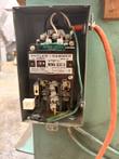 Cutler-Hammer NEMA size 0 contactor in a gray enclosure with wiring