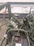 Top view of the engine, pump, piping and meter on the fuel transfer skid