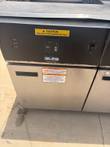 Giles EOF-20W water vat control panel with Caution: water use only label