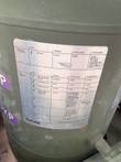 FireCombat dry chemical tank operating instruction plate listing valve and recharge steps.