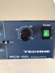 Techne MCS-102L Biological Stirrer front panel with 0 to 80 speed dial and green lit power switch