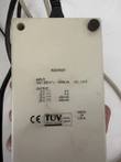 Rating label on the iCycler power supply, model WSX4001, 100-250 V input, DC outputs, Made in U.S.A.