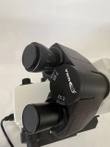 Black binocular head with two eyepiece caps, VWR logo and 55-75 interpupillary scale