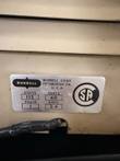 Burrell shaker data plate listing 115 V, 60 Hz, 1 phase, 2.4 A