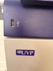 USB port and UVP logo on the front of the imaging system