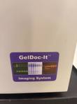 GelDoc-It Imaging System label on the cream UVP cabinet