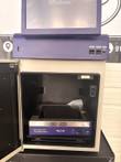 Open UVP GelDoc-It cabinet with a Benchtop 2UV transilluminator inside and Windows XP loading on the screen