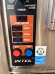 Groen INTEK indicator lights, red OFF and blue ON buttons, INTEK logo and Energy Star label