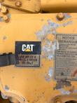 Caterpillar label reading Use API CF-4 or CG-4 rated oil only, beside the EPA and CARB notice