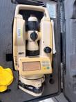 David White DWT-10 digital theodolite in case foam, display, handle and tribrach shown, yellow cover beside