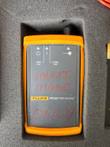 Fluke FS150 fiber source marked Multi Mode Only in red marker, with 850 nm and 1300 nm labels