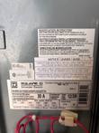 Square D data plate: 8538SCA21V02CH30P51SX22Y74, 30A disconnect, Type 12/3R enclosure