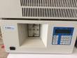 Jasco FP-2020 Plus fluorescence detector front with flow-cell fittings, blue keypad and power switch