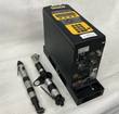 Stanley CELL-04 controller on its base with two pneumatic right-angle tools laid beside it