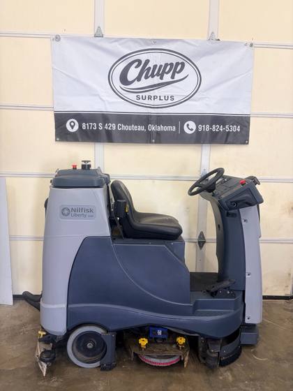 Nilfisk Liberty SC60 Autonomous Ride-On Floor Scrubber BrainOS Robotic Cleaner